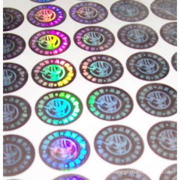 Shanghai hot selling Custom Hologram Sticker 3D Hologram Sticker